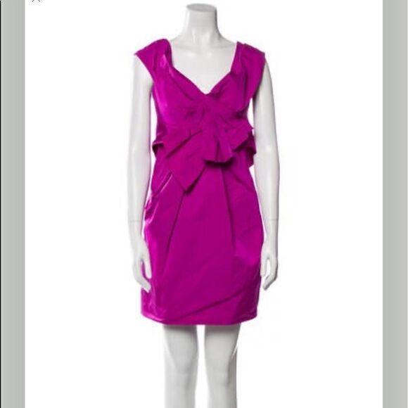 NWT Marc Jacobs V-Neck Mini Dress $495💗 - Picture 1 of 10